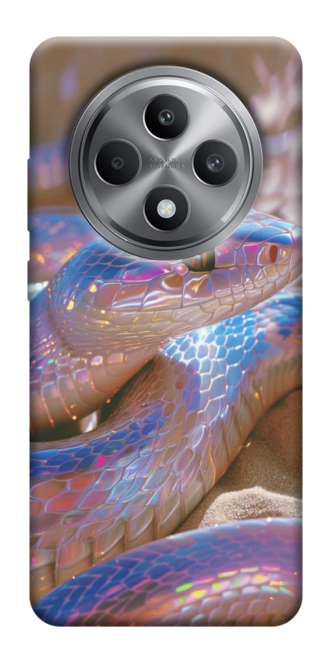 Чехол Cute bright snake для Oppo Reno 12 F 4G