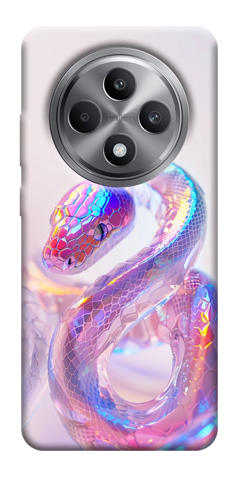 Чехол Holographic serpent для Oppo Reno 12 F 4G