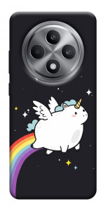 Чехол Fat unicorn для Oppo Reno 12 F 4G