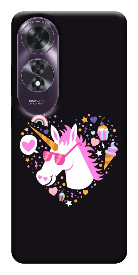 Чехол Cool unicorn для Oppo A60 4G