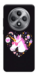 Чехол Cool unicorn для Oppo Reno 12 F 4G