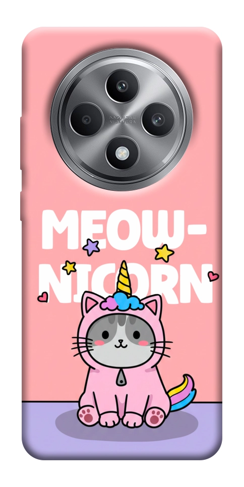 Чехол Cat unicorn для Oppo Reno 12 F 4G