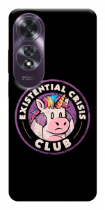 Чехол Crisis club для Oppo A60 4G