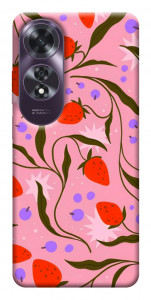 Чехол Strawberry pink для Oppo A60 4G