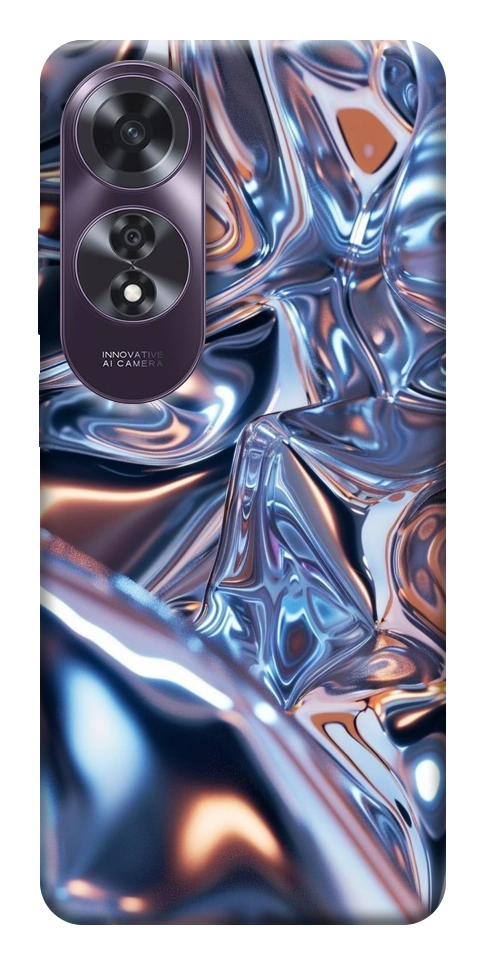Чехол Silver pattern для Oppo A60 4G