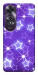 Чехол Purple sparkles для Oppo A60 4G
