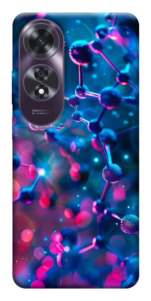 Чехол Neon molucula для Oppo A60 4G
