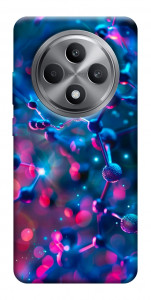 Чехол Neon molucula для Oppo Reno 12 F 4G