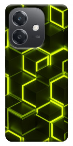Чехол Neon hexagon для Oppo A40m
