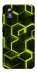 Чохол Neon hexagon для ZTE Blade A3 (2019)