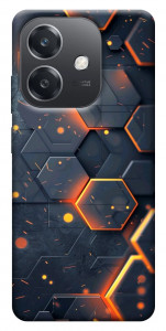 Чехол Burning hex pattern для Oppo A40m