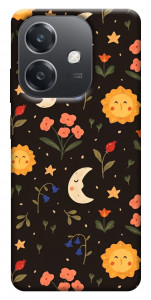 Чехол Полевые цветы для Oppo A40m