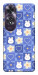 Чехол Кролики-цветочки для Oppo A60 4G
