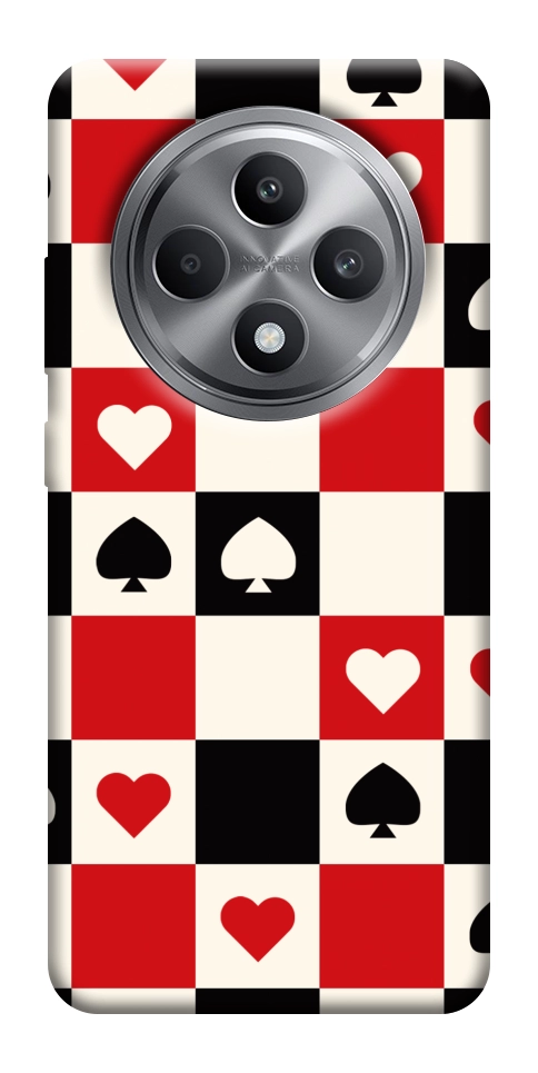 Чехол Card Grid для Oppo Reno 12 F 4G
