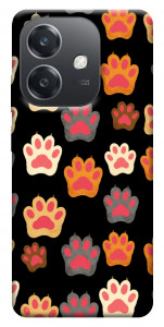 Чехол Colorful Paws для Oppo A40m