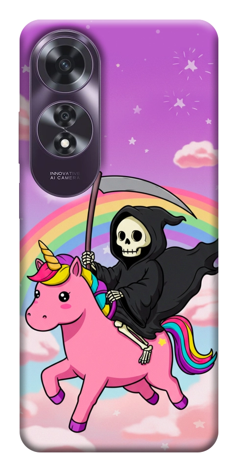 Чехол Grim reaper corn для Oppo A60 4G