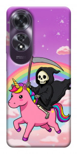Чехол Grim reaper corn для Oppo A60 4G