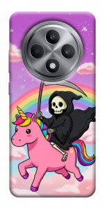 Чехол Grim reaper corn для Oppo Reno 12 F 4G