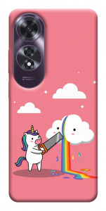 Чехол Cut cloud для Oppo A60 4G