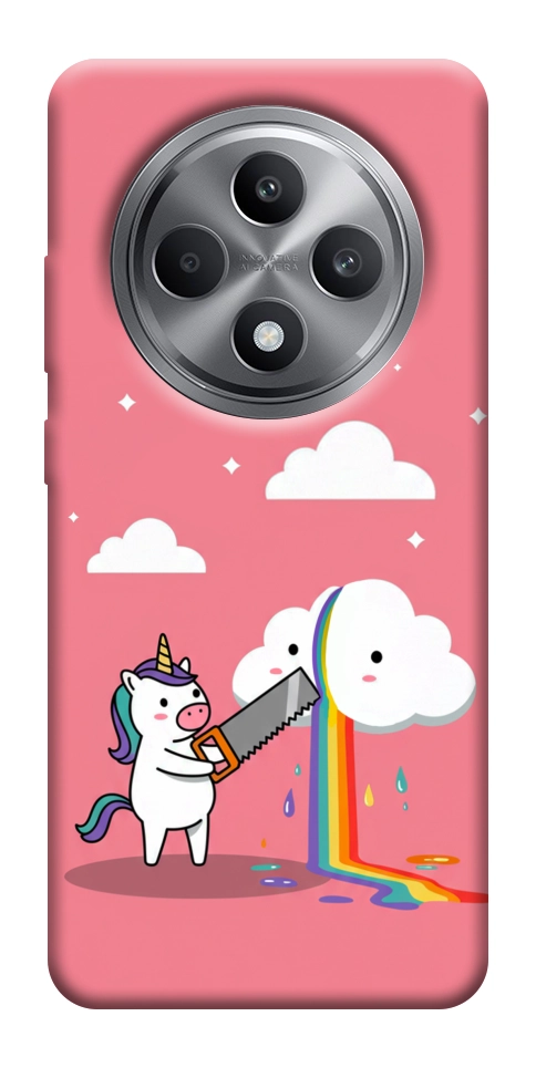 Чехол Cut cloud для Oppo Reno 12 F 4G