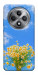 Чехол Sky flowers для Oppo Reno 12 F 4G