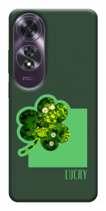 Чехол Clover sign для Oppo A60 4G