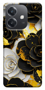 Чехол Flower black-white для Oppo A40m