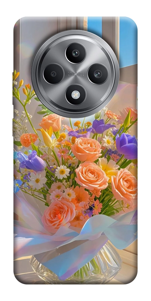 Чехол Яркий букет для Oppo Reno 12 F 4G