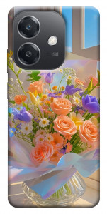 Чехол Яркий букет для Oppo A40m