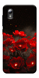 Чохол Burning flowers для ZTE Blade A3 (2019)