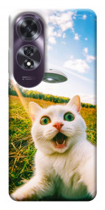 Чехол Ufo cat для Oppo A60 4G