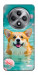 Чехол Swimming corgi для Oppo Reno 12 F 4G
