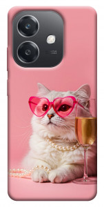 Чехол Pinky cat для Oppo A40m