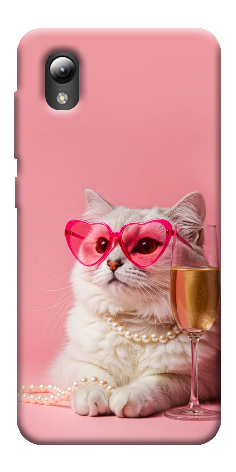 Чохол Pinky cat для ZTE Blade A3 (2019)