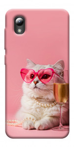 Чохол Pinky cat для ZTE Blade A3 (2019)