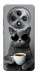 Чехол Grey cat coffee для Oppo Reno 12 F 4G