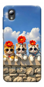 Чохол Flower cats для ZTE Blade A3 (2019)