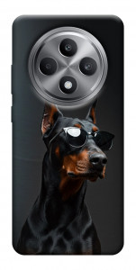 Чехол Cool doberman для Oppo Reno 12 F 4G