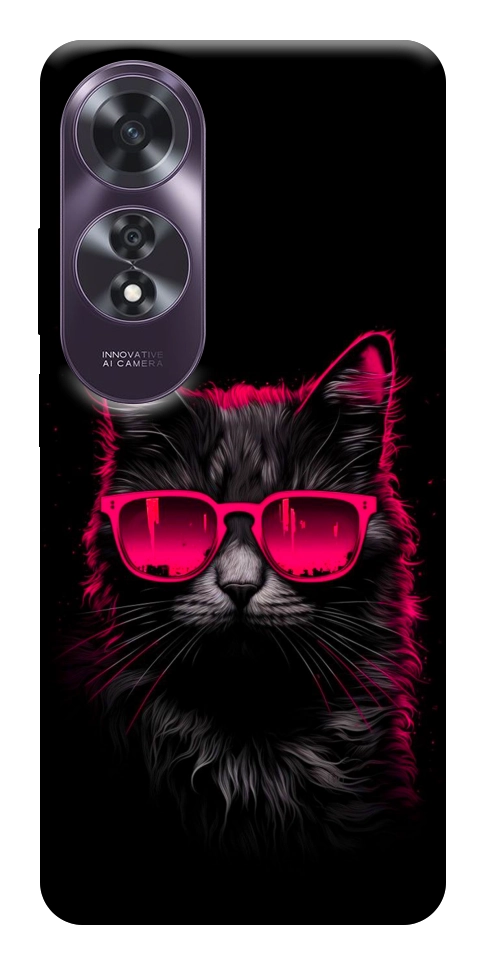 Чехол Cyberpunk cat для Oppo A60 4G