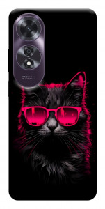 Чехол Cyberpunk cat для Oppo A60 4G