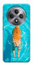 Чехол Cat swimming для Oppo Reno 12 F 4G