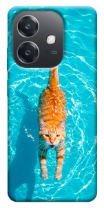 Чехол Cat swimming для Oppo A40m