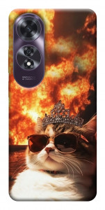 Чехол Cat explosion для Oppo A60 4G