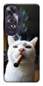Чехол Cat cigar для Oppo A60 4G