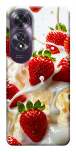 Чехол Strawberry and cream для Oppo A60 4G