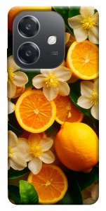 Чехол Лимоны и цветы для Oppo A40m