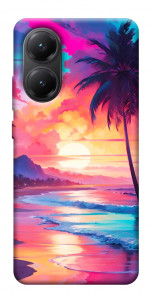 Чехол Закатный пляж для Xiaomi Poco X7 Pro