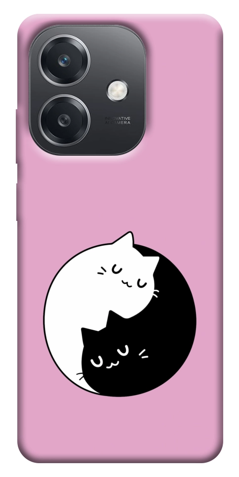 Чехол Коты инь-янь для Oppo A40m