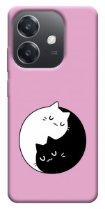 Чехол Коты инь-янь для Oppo A40m