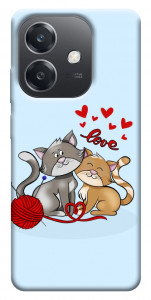 Чехол Два кота Love для Oppo A40m